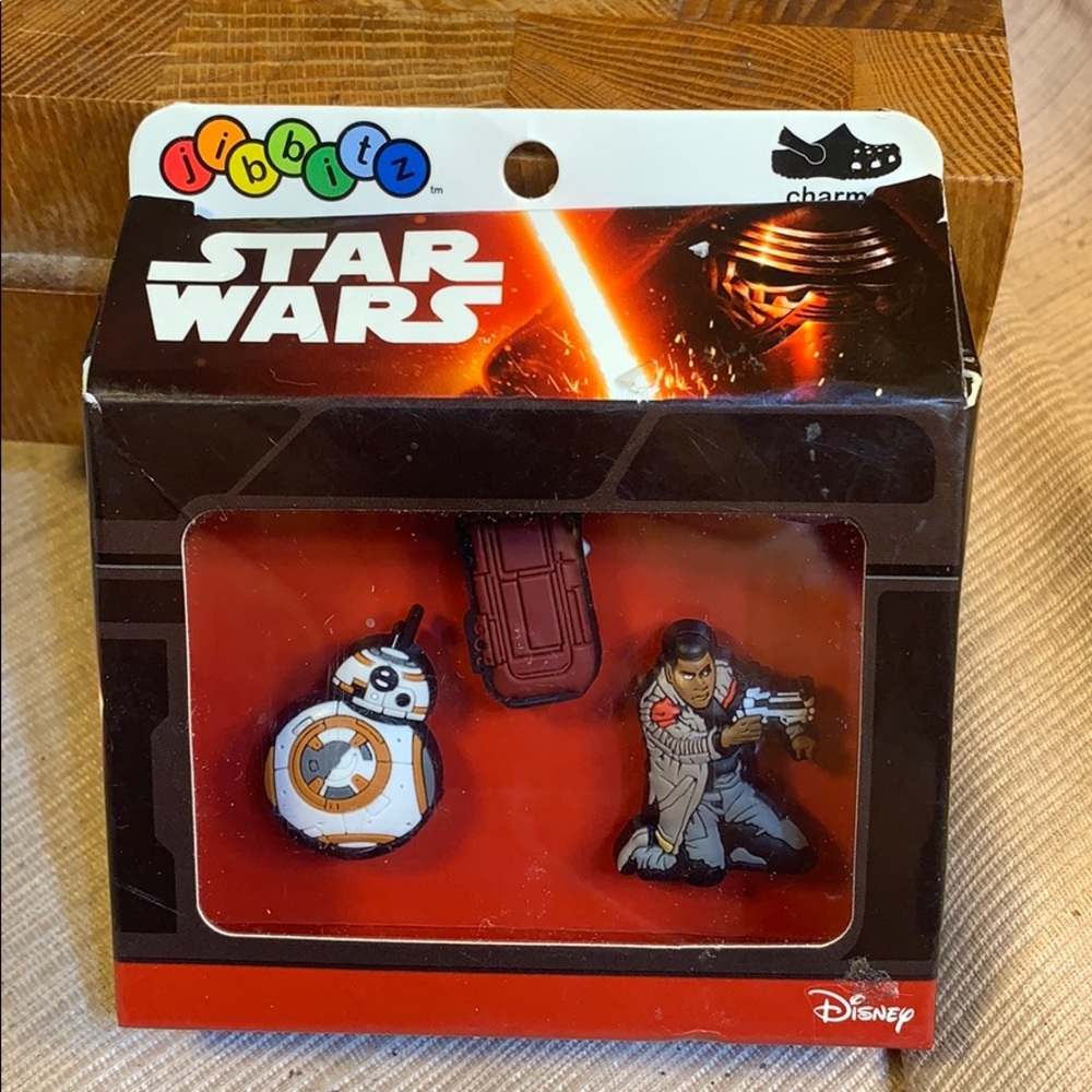 Jibbitz croc Star Wars Charms NWT collectible